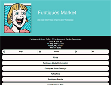 Tablet Screenshot of funtiquesmarket.com